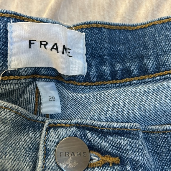 FRAME Denim Le Cutoff Short Size 29 - Picture 2 of 6